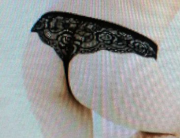 High Attractive Lace Tanga Panties - One Size Fits Most