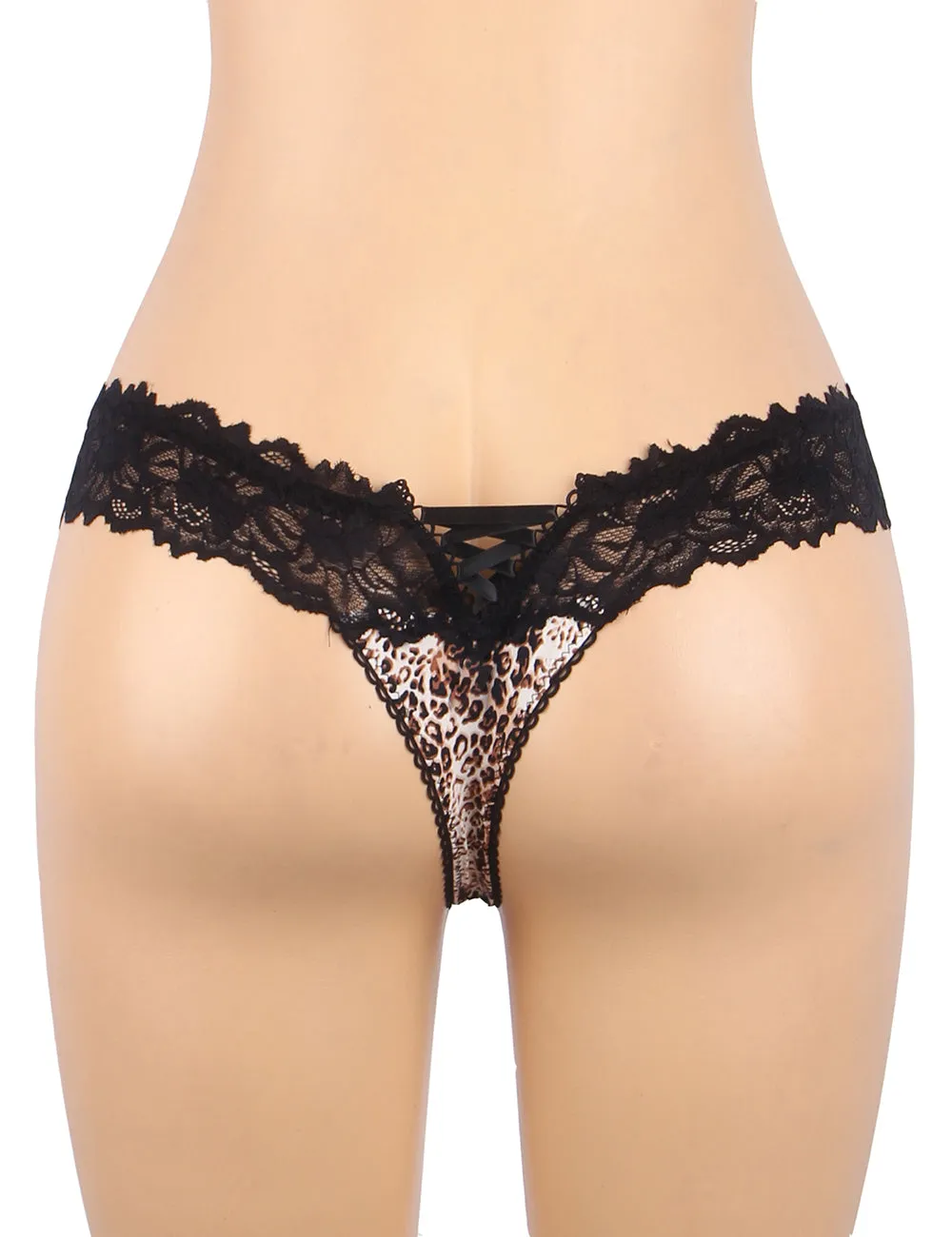 High Quality Leopard Sexy Floral Lace Panty Egypt