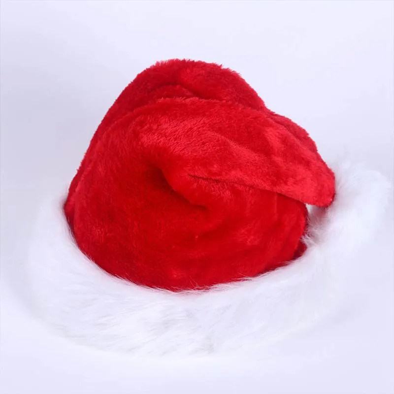 High Quality Plush Santa Hat
