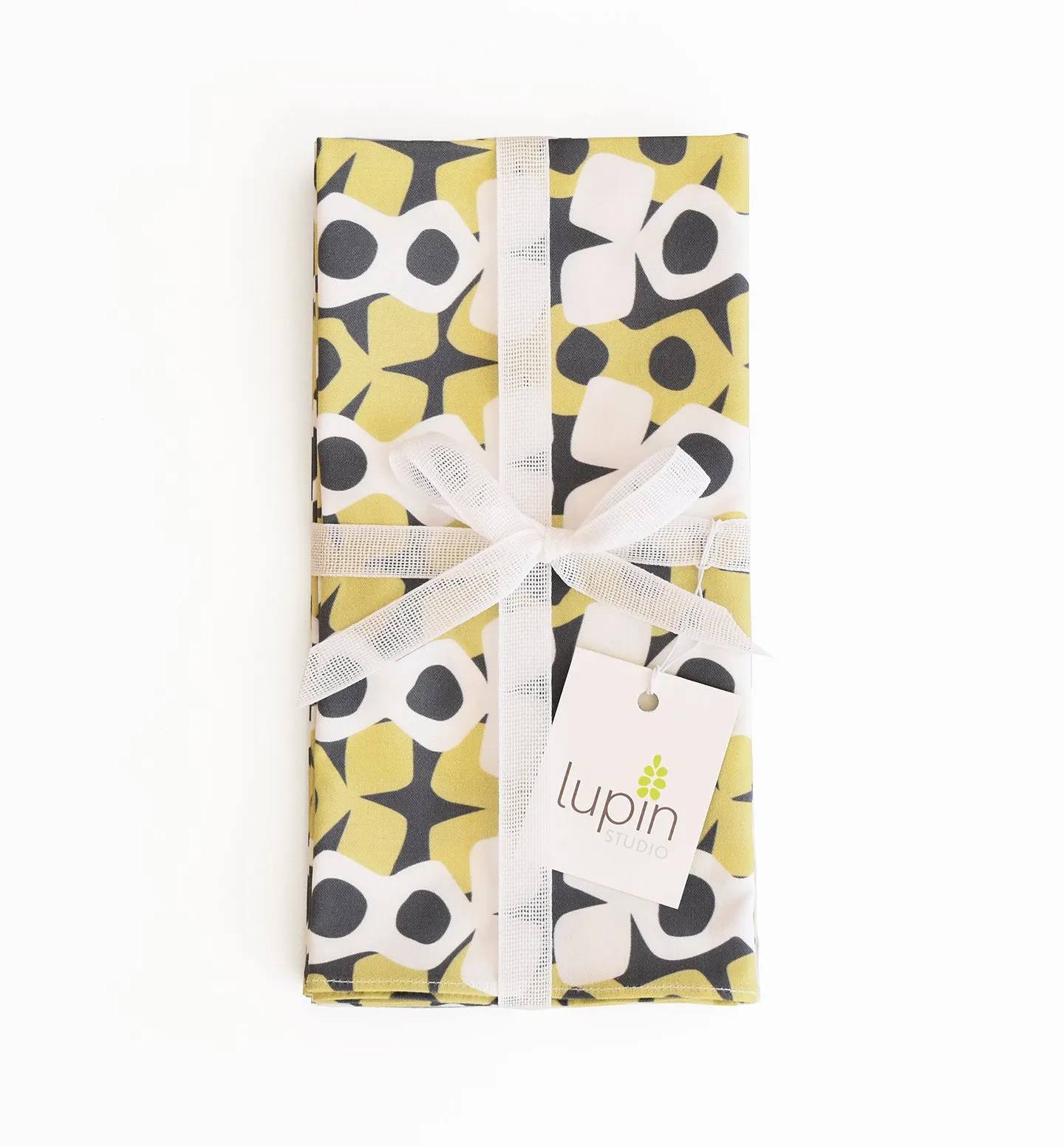 Hoop Kona Cotton Napkin (20x20) – Charcoal Moss (Set of 4)