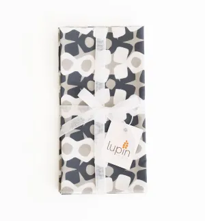 Hoop Kona Cotton Napkin (20x20) – Ink (Set of 4)