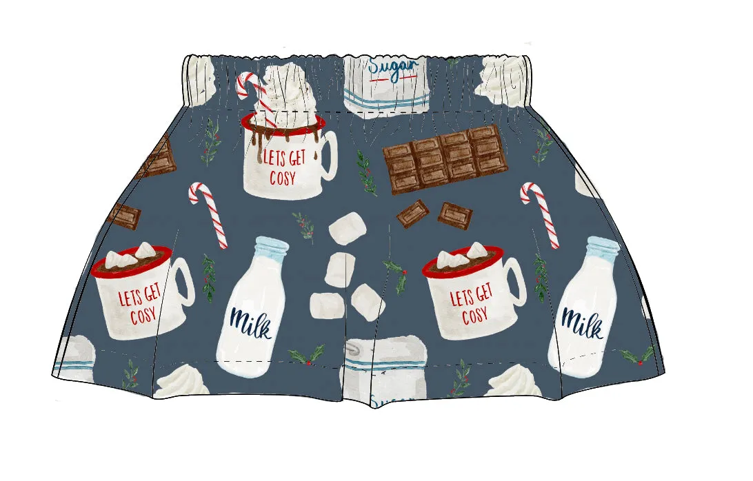 Hot Cocoa Circle Skirt