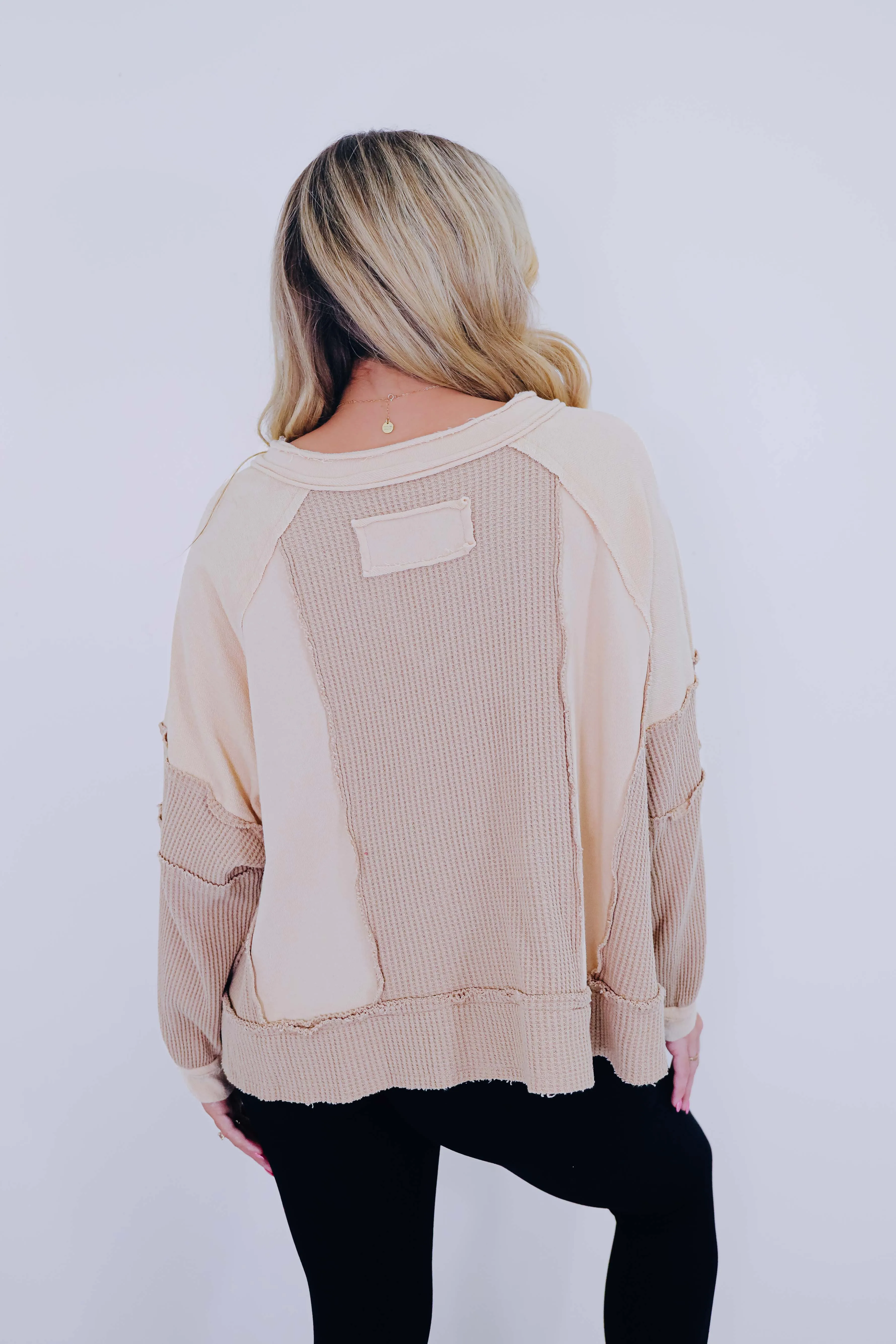 In My Element Color Block Top By POL - 6 Colors