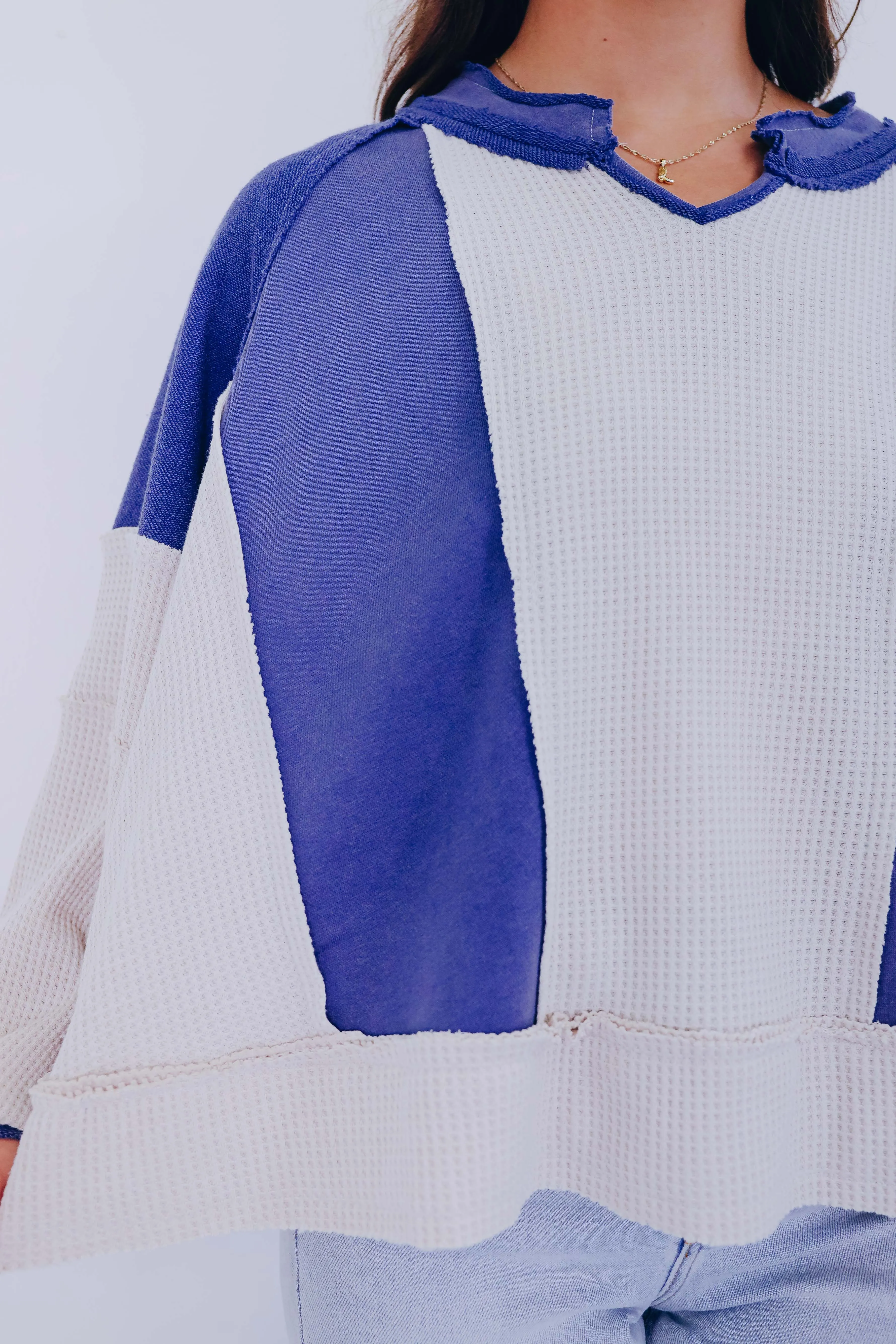 In My Element Color Block Top By POL - 6 Colors