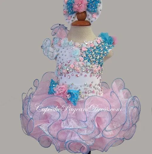 Infant/toddler/baby/children/kids Girl's Pageant Dress for birthday,wedding,bridal,gift 1~4T