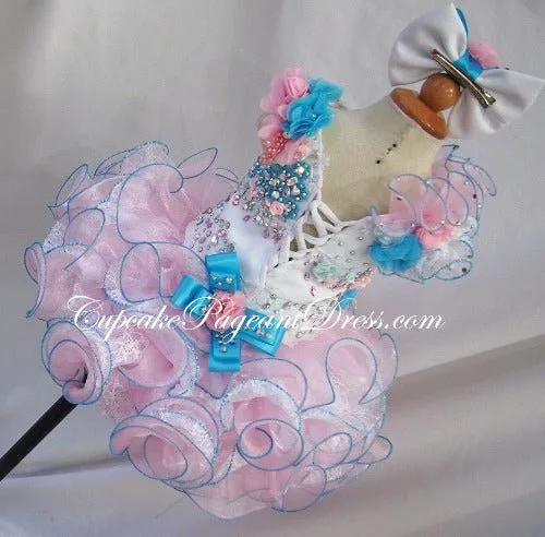 Infant/toddler/baby/children/kids Girl's Pageant Dress for birthday,wedding,bridal,gift 1~4T