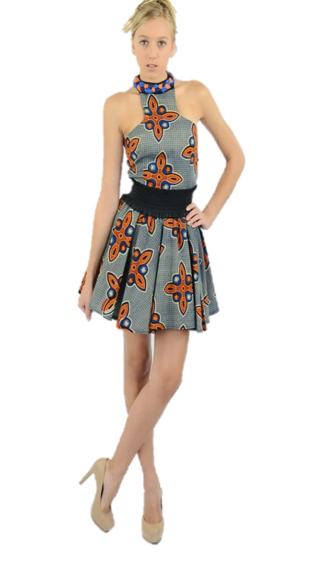 Island Orchid High Neck Mini