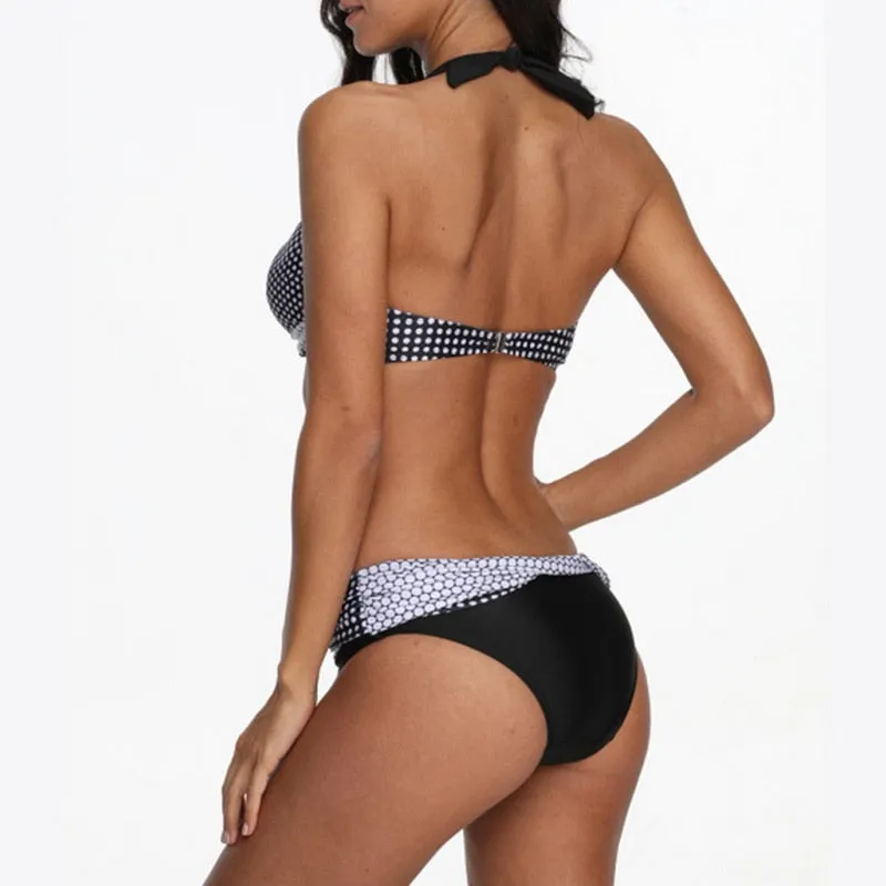 Jane Retro Halter Bikini