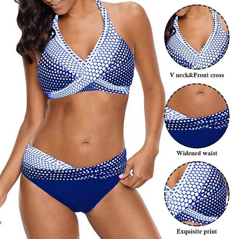 Jane Retro Halter Bikini