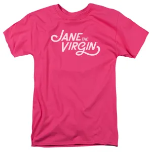 Jane the Virgin Logo Mens T Shirt Hot Pink