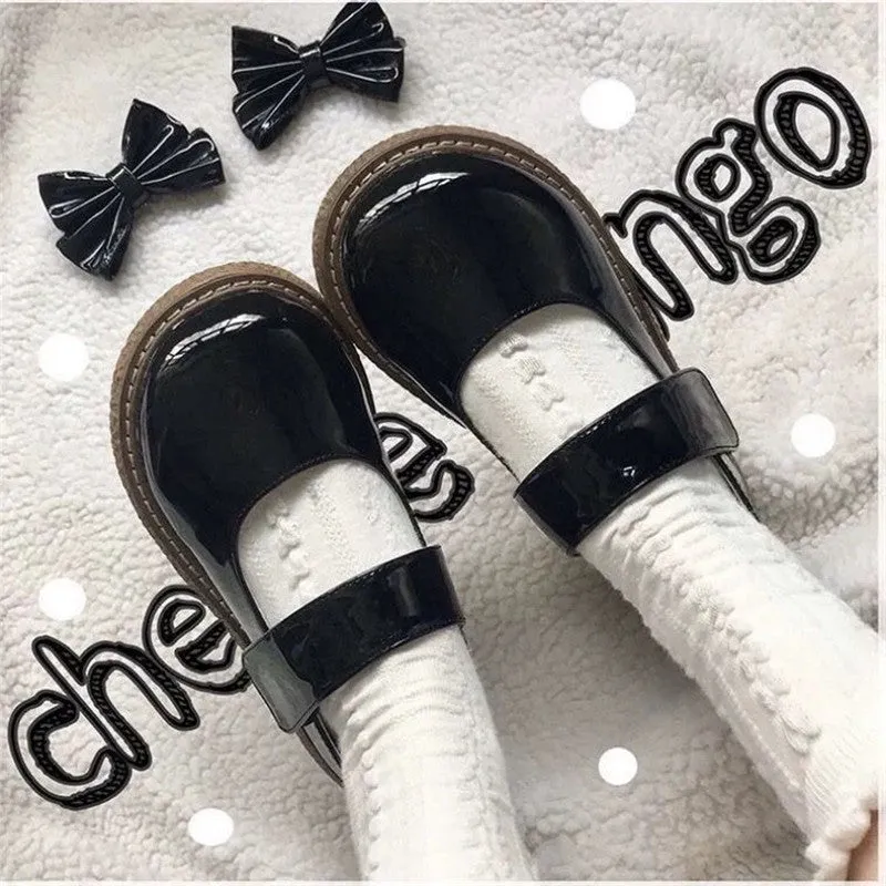 JFASHION RETRO LOLITA JK SMALL LEATHER SHOES UB2631
