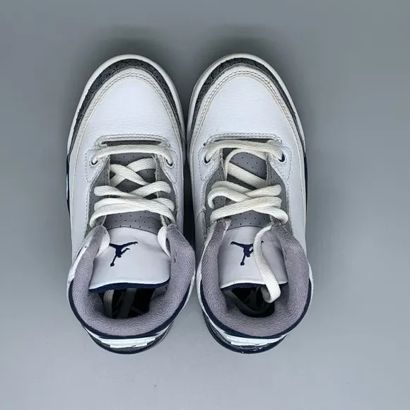 Jordan 3 Retro Midnight Navy Shoes Toddler Sz 11C