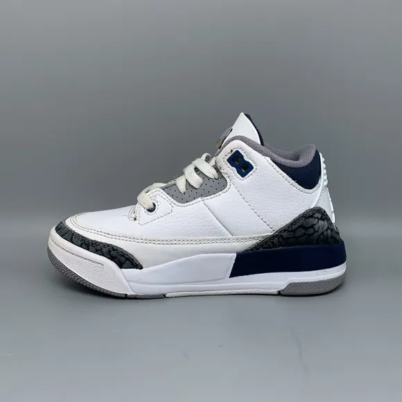 Jordan 3 Retro Midnight Navy Shoes Toddler Sz 11C