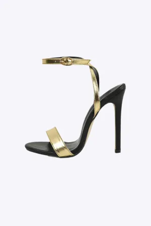 Karen - Metallic Rhinestone Sophistication Woman's Heels