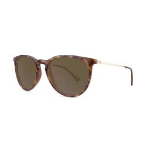 Knockaround® Mary Janes Sunglasses in Glossy Blonde Tortoise and Amber