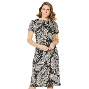 Lemon Way Women's Perfect Pima Short Sleeve T-Shirt Dress