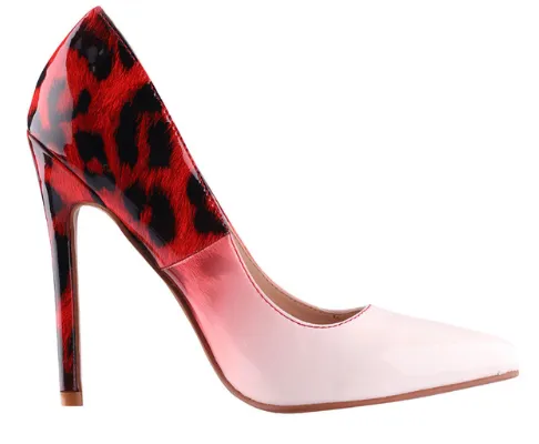 leopard fashion high heels