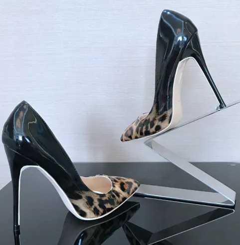 leopard fashion high heels