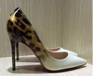 leopard fashion high heels