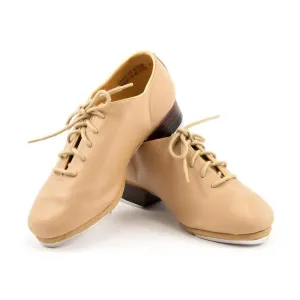 Leo's 5026 Giordano Ladies Tap Dance Shoe | Beige