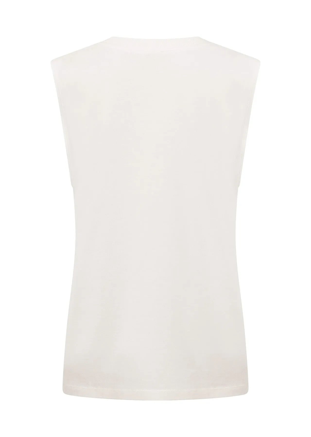 Lorna Jane Never Give up Muscle Tank - Porcelain