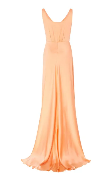 Low Cut Deep V Neck Blue Maxi Dress,Sexy Satin Long Prom/Evening/Bridesmaid Dress with Buttons,Sexy Blue Maxi Dress