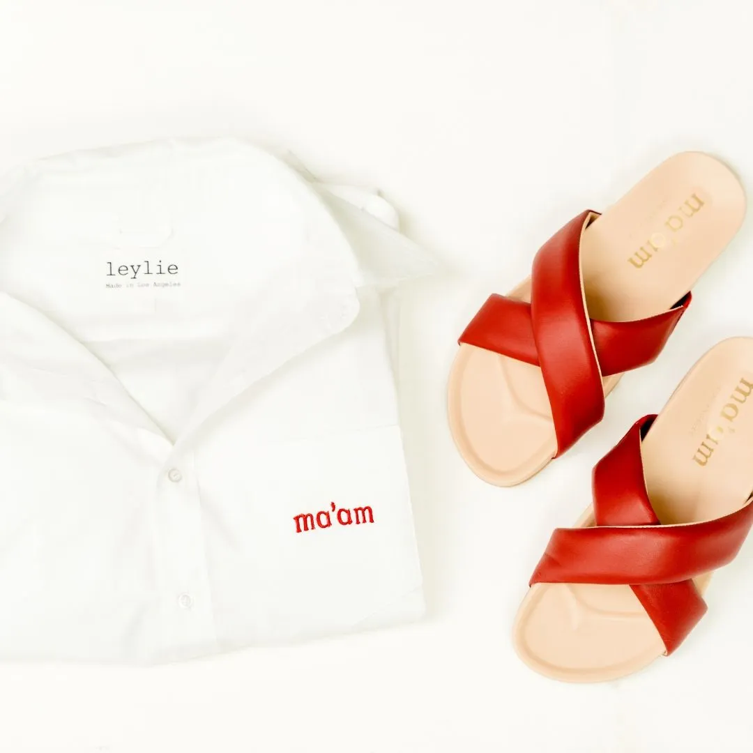 Ma'am Shirt - Classic White
