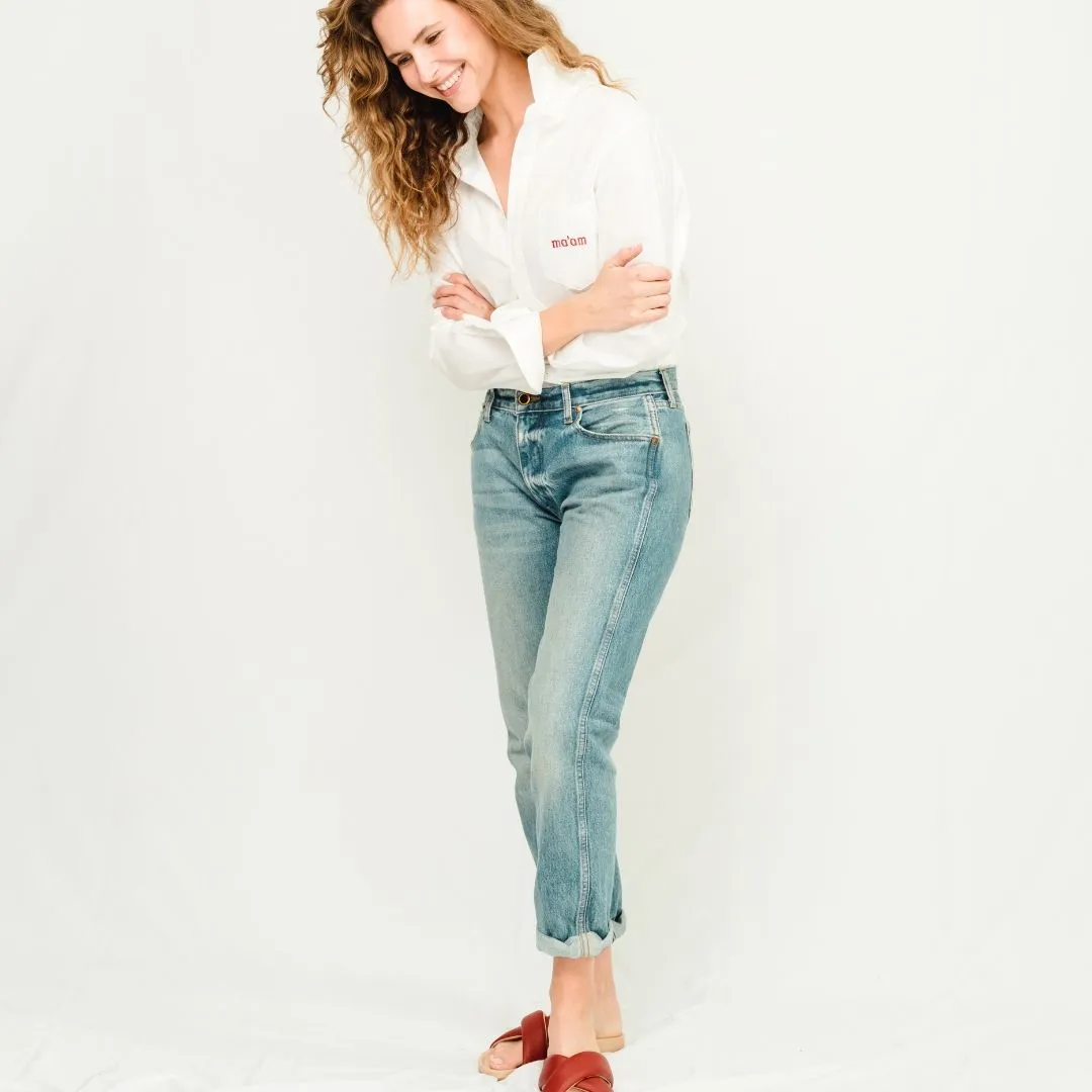 Ma'am Shirt - Classic White