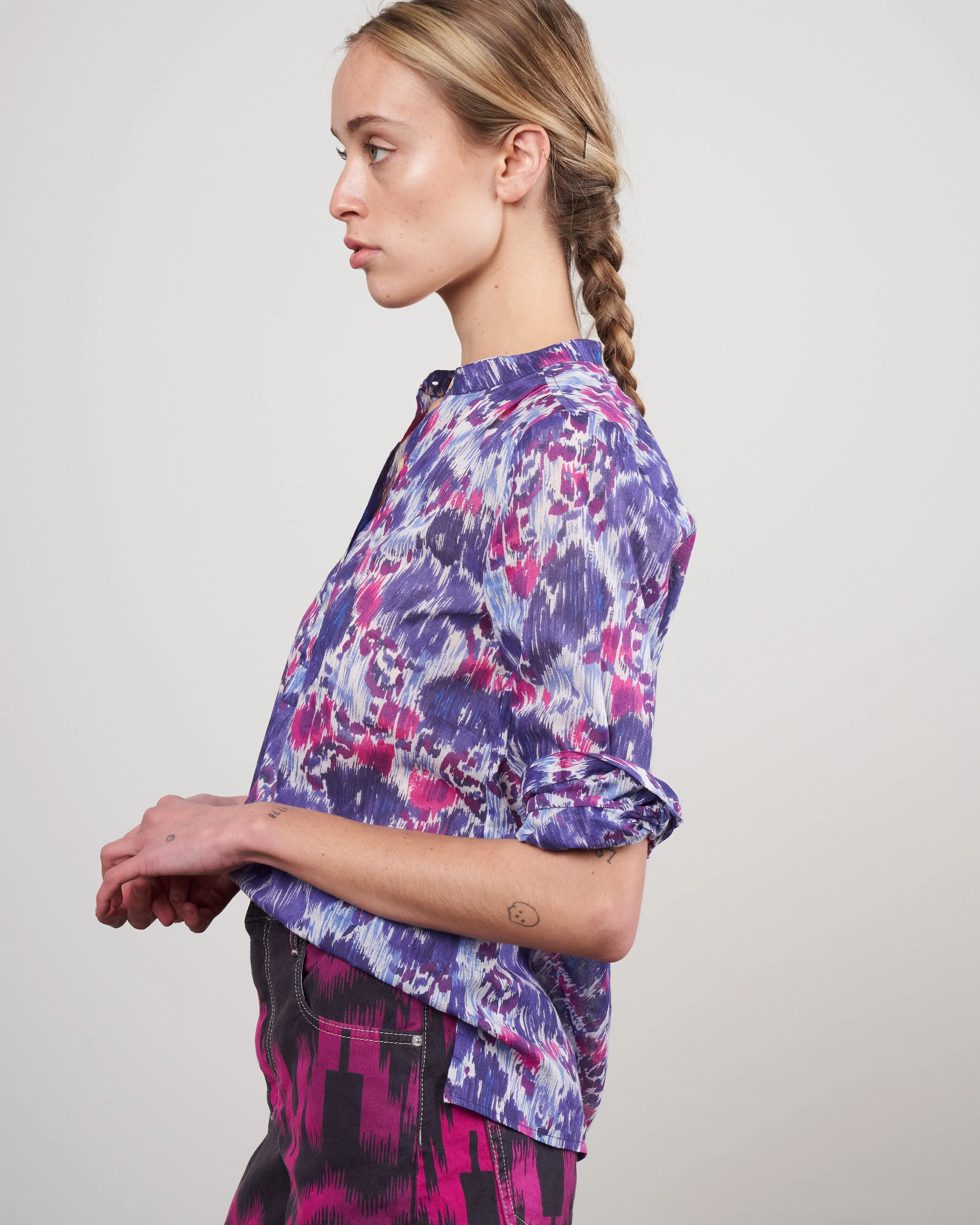 maria top - blue