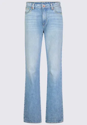 Mid Rise Straight Mary Women's Jeans, veined and worked - BL15926