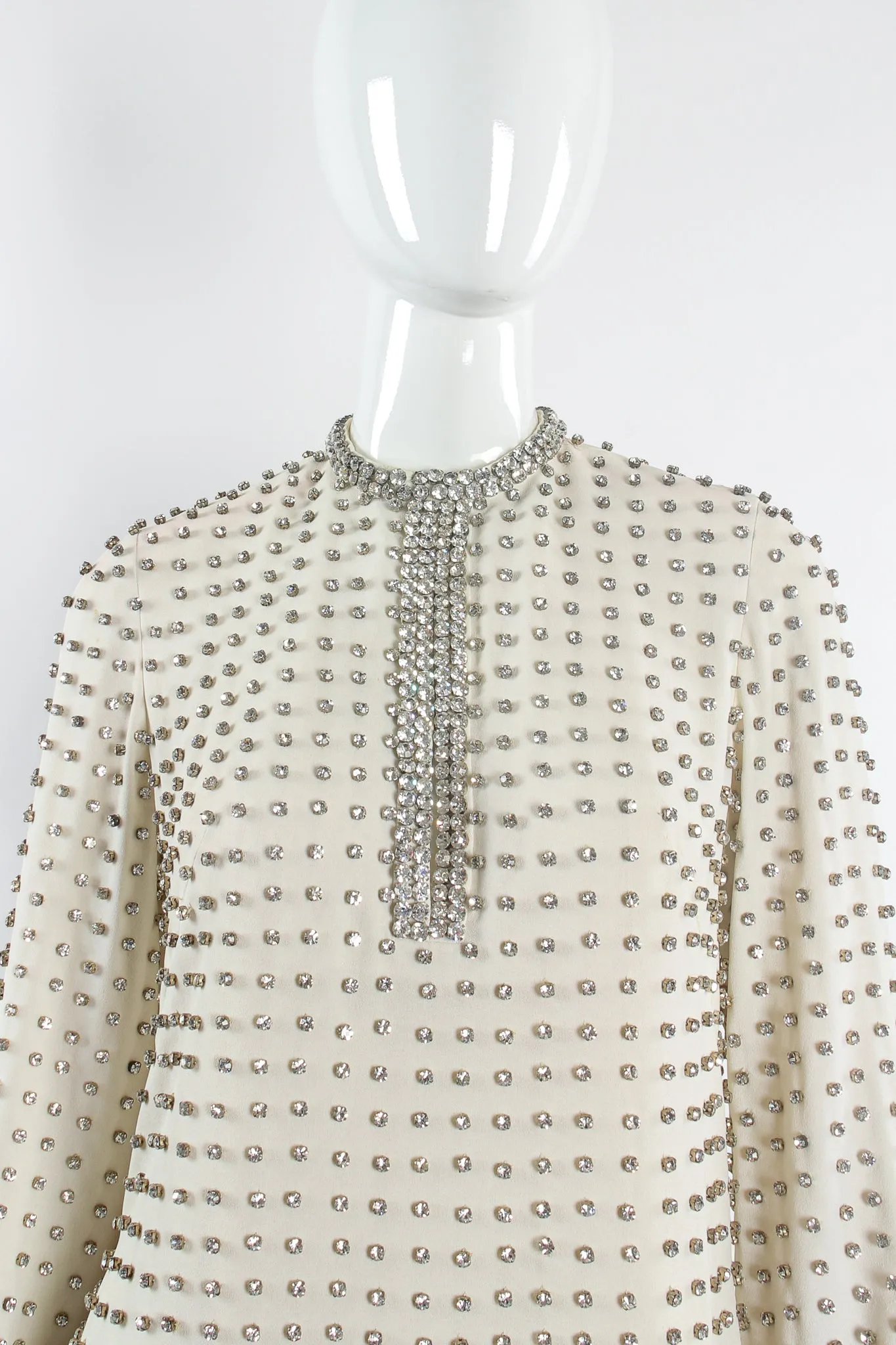 Mod Rhinestone Shift Dress
