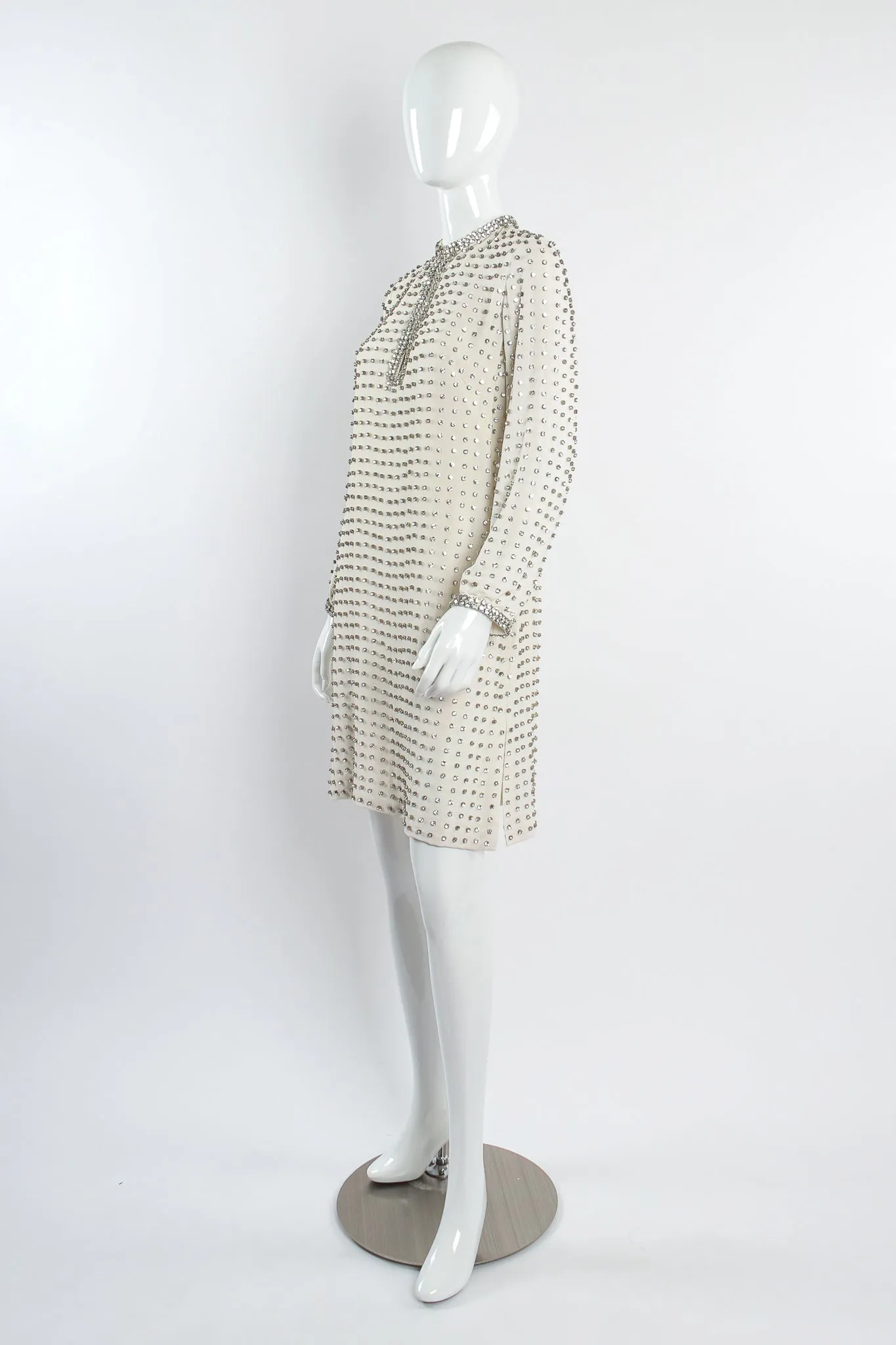 Mod Rhinestone Shift Dress