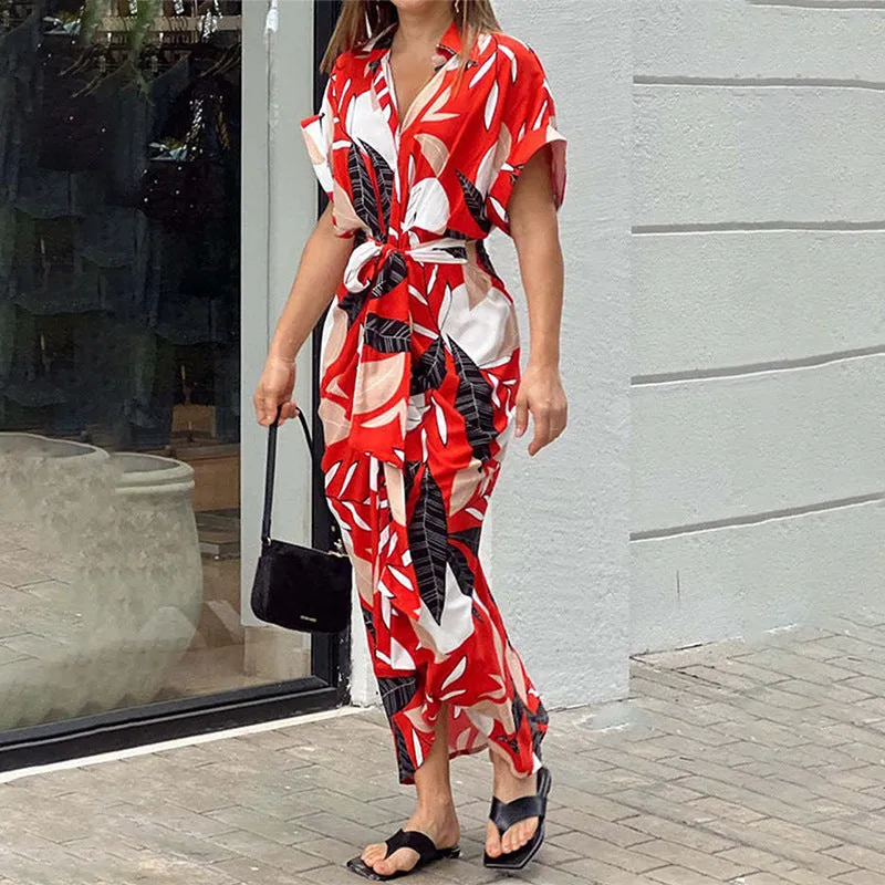 MOMENTLOVER New winter 2025  women's clothing INS temperament commuter shirt collar short sleeve waist pleated shirt dress