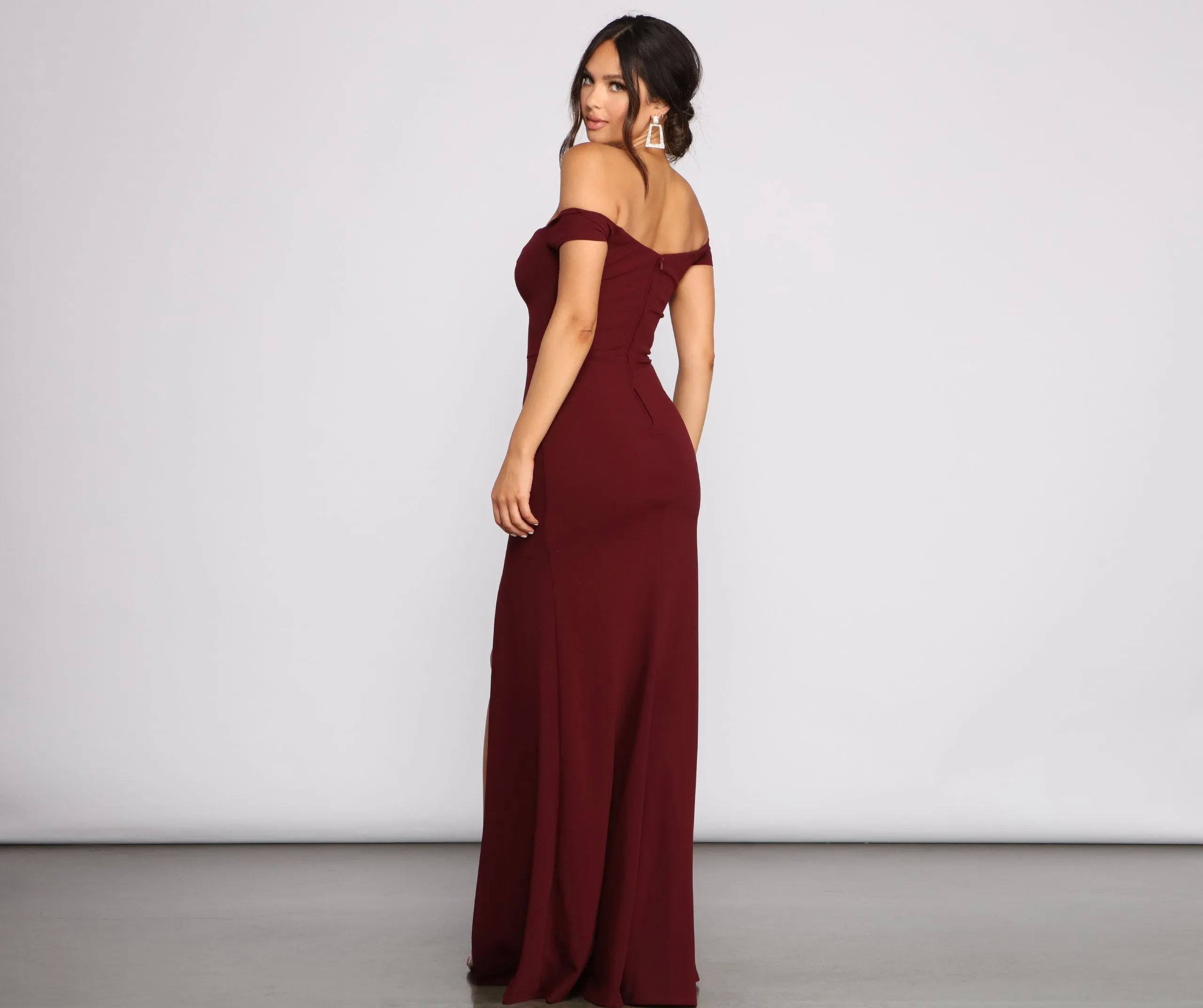 Myra Formal Stylish High Slit Dress