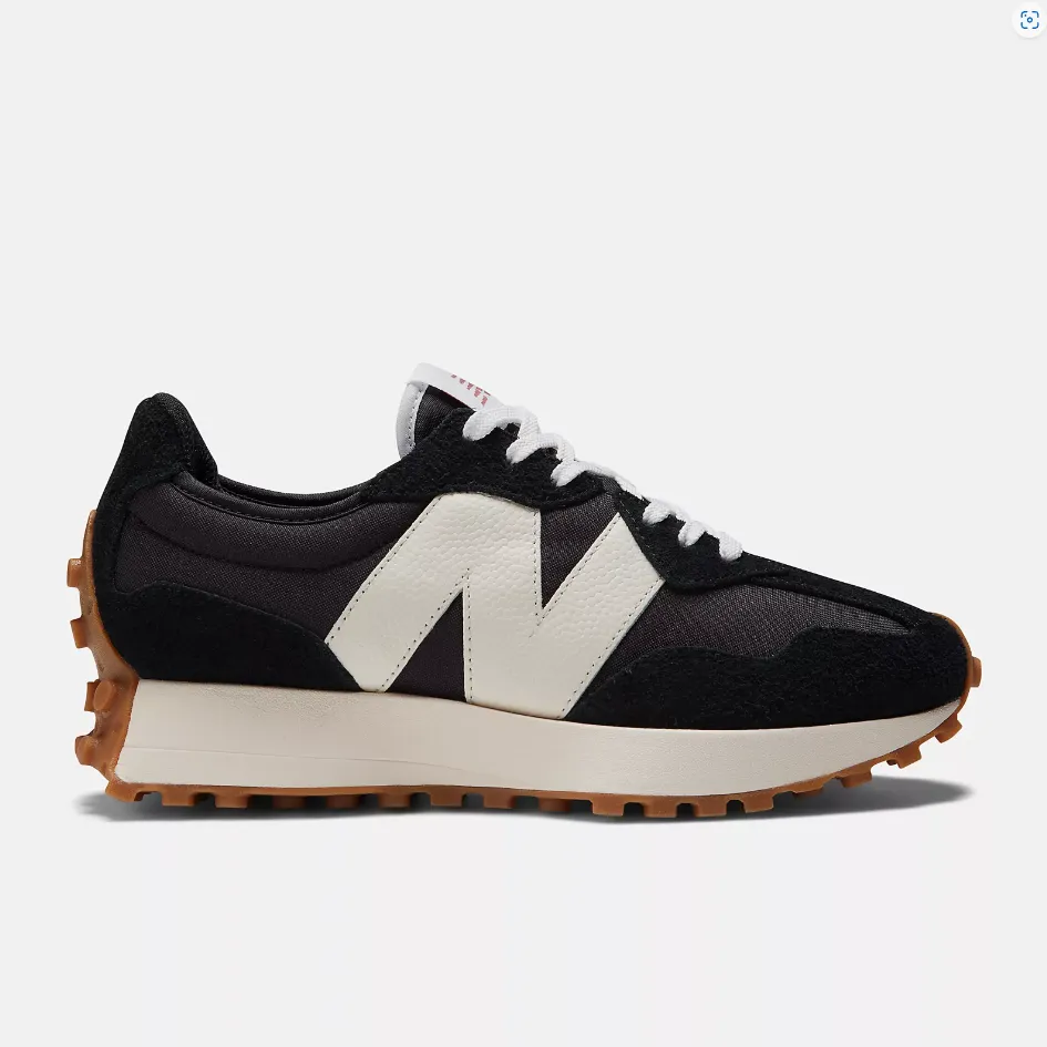 NEW BALANCE 327 - BLACK WHITE