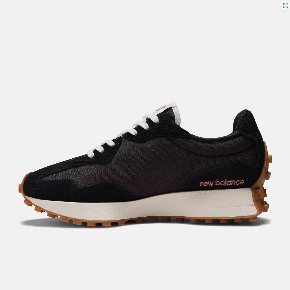 NEW BALANCE 327 - BLACK WHITE