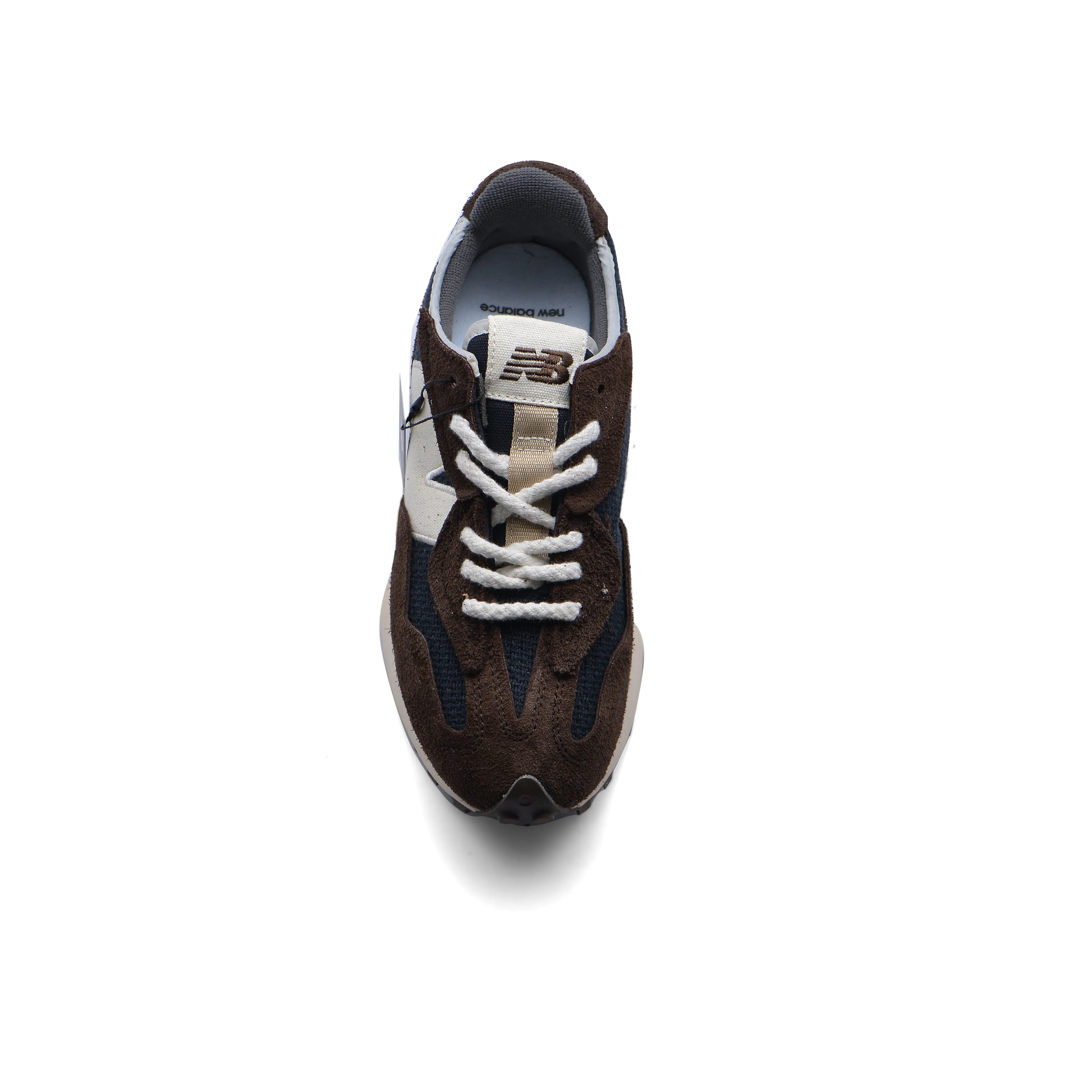 New Balance 327 Shoes Mens 8 Retro Sneaker Lace Up Low U327Mga Coffee