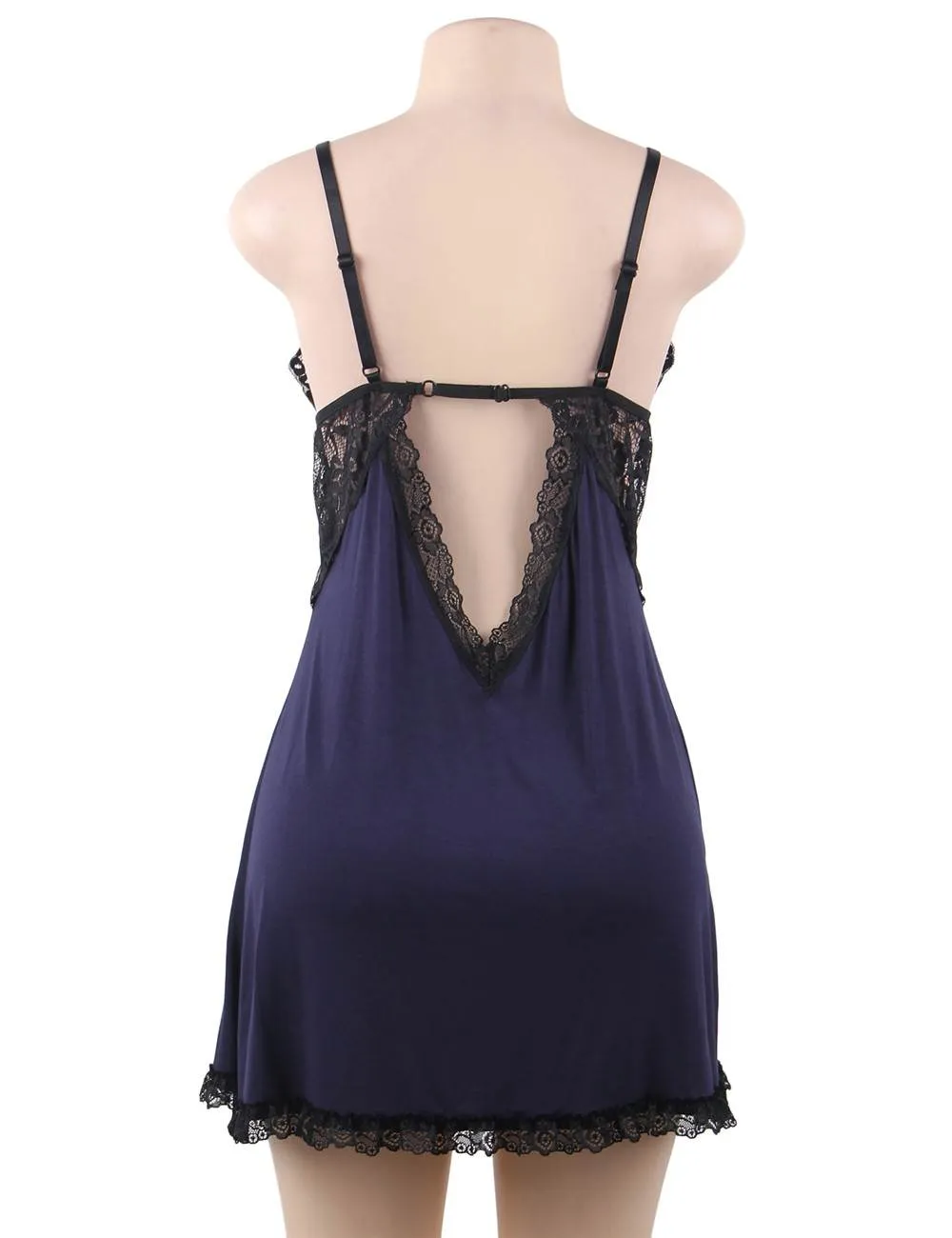 New Plus Size Dark Blue & Black & Red Sexy Fashion Cotton High Quality Women Pajama Sets