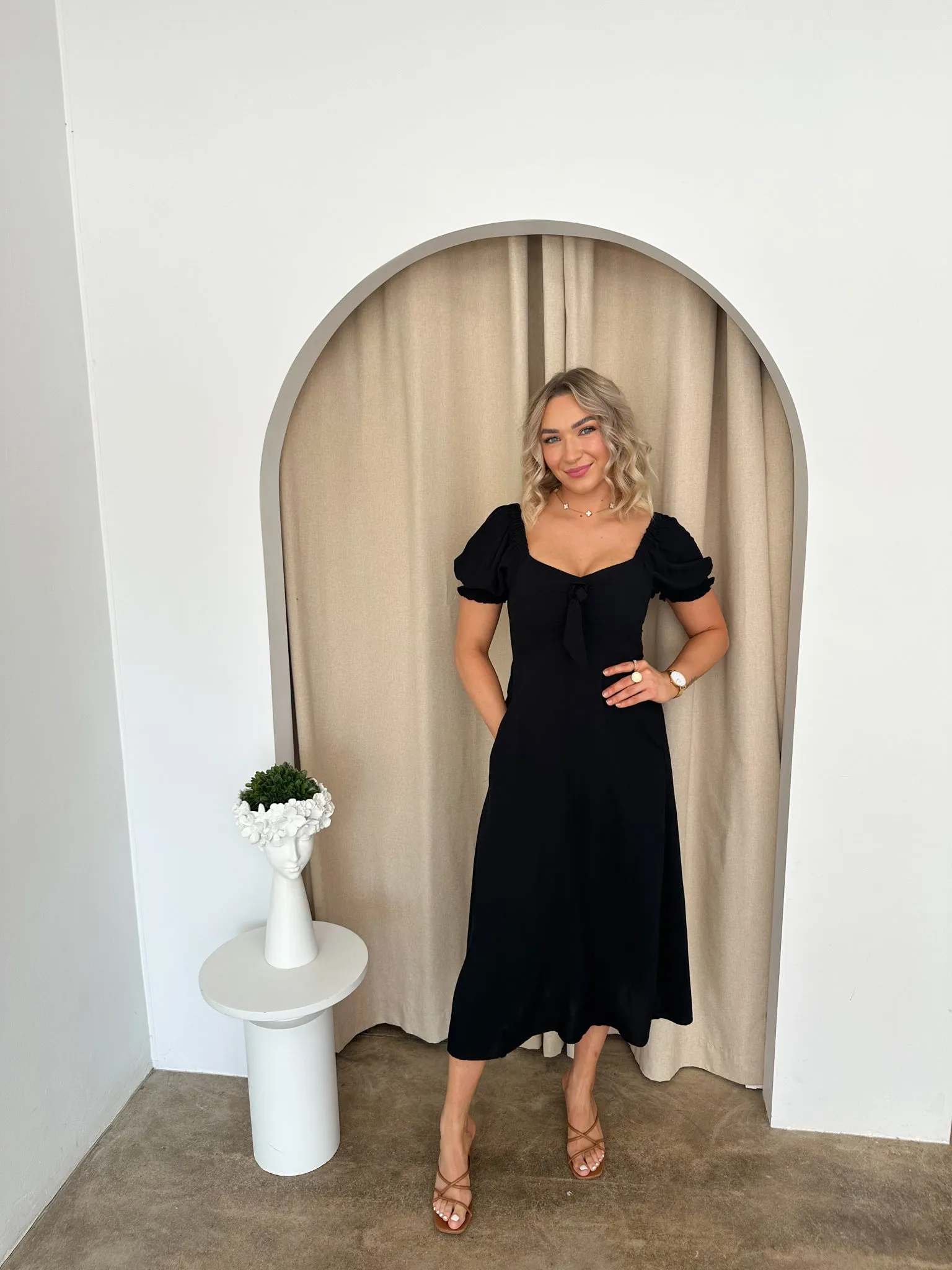 Nicci Dress -Black