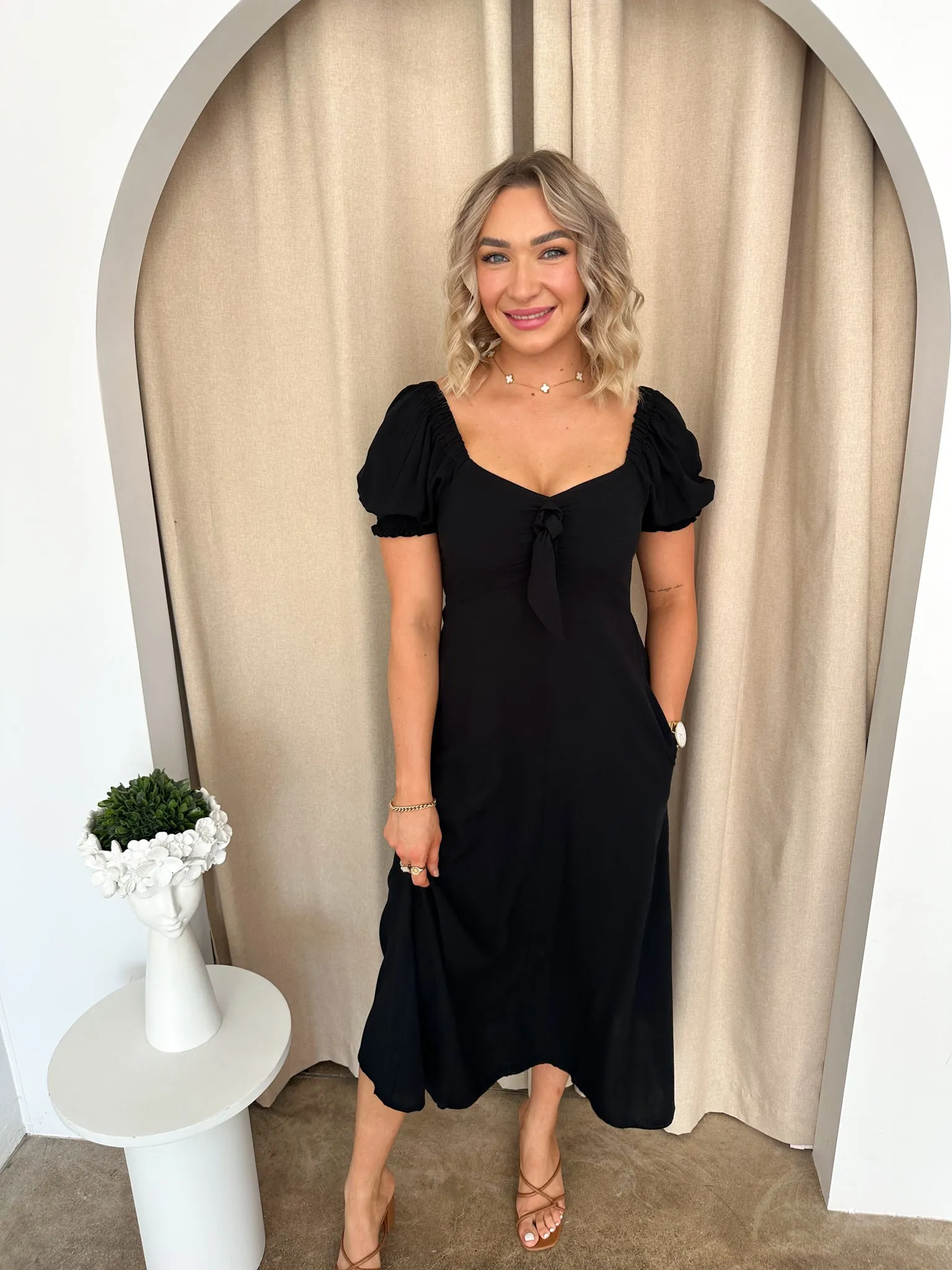 Nicci Dress -Black