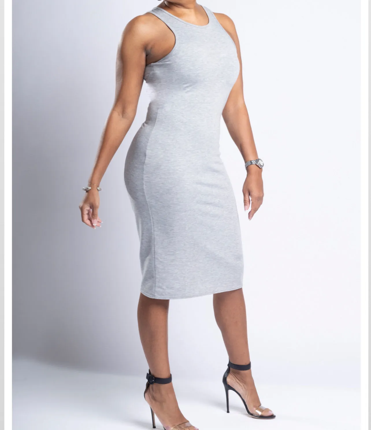 NINA -Tank  Dress - Perfect Storm