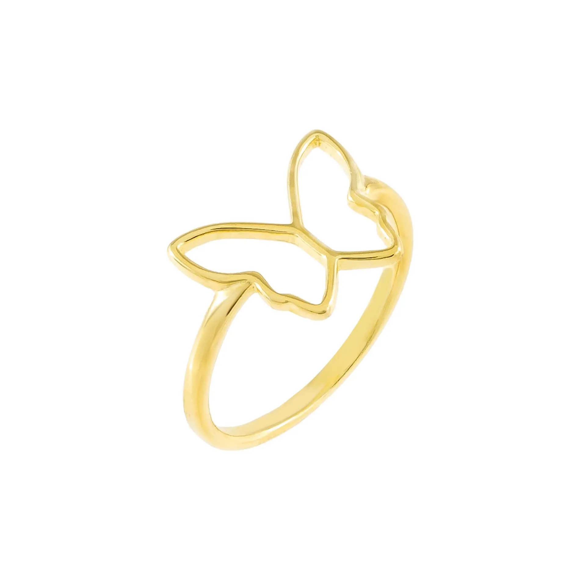 Open Butterfly Ring
