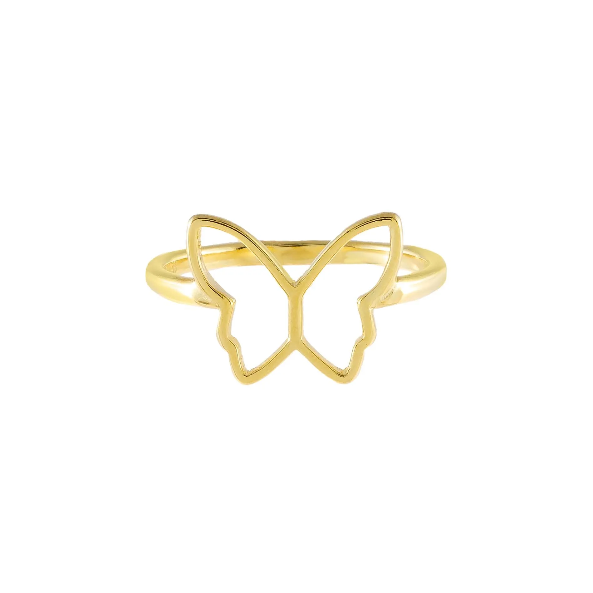 Open Butterfly Ring