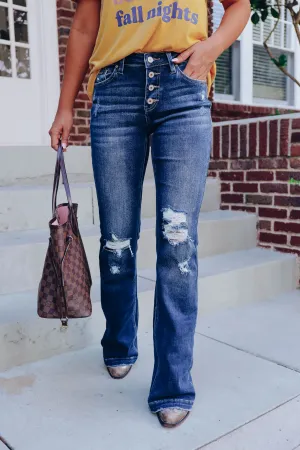 Out Of City Limits Flare Jeans