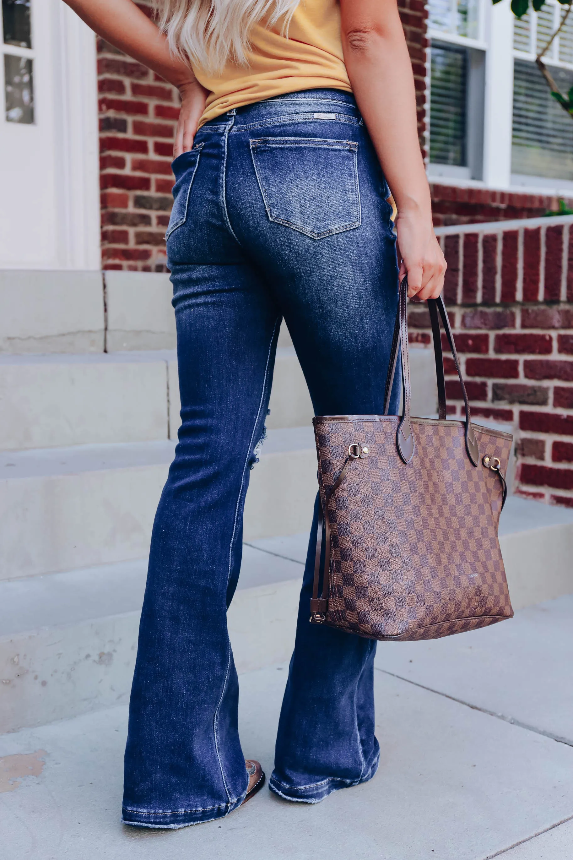 Out Of City Limits Flare Jeans