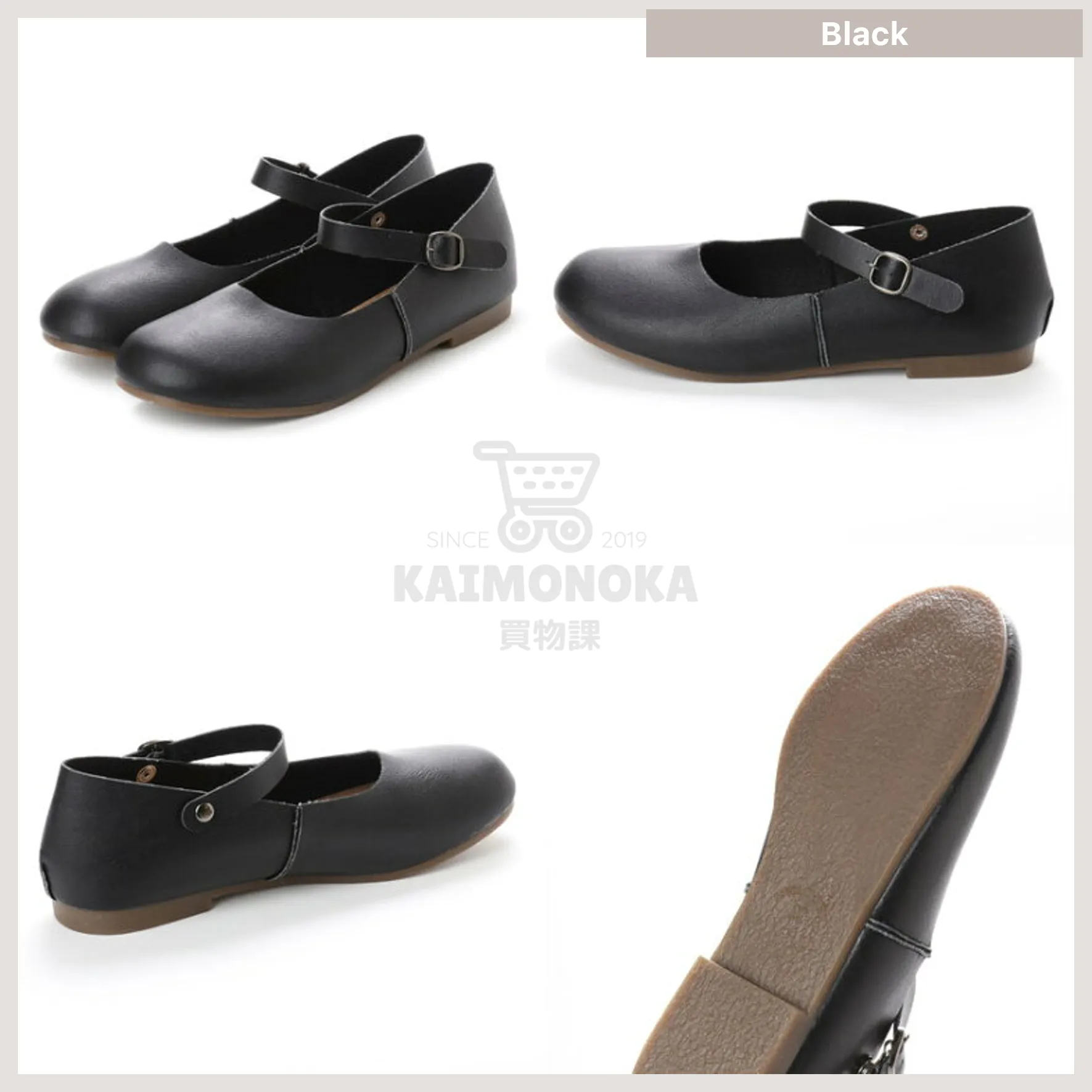 ★鳥P選 日本製 2Way 防滑軟底平底鞋 (21.5~26cm 全9色)