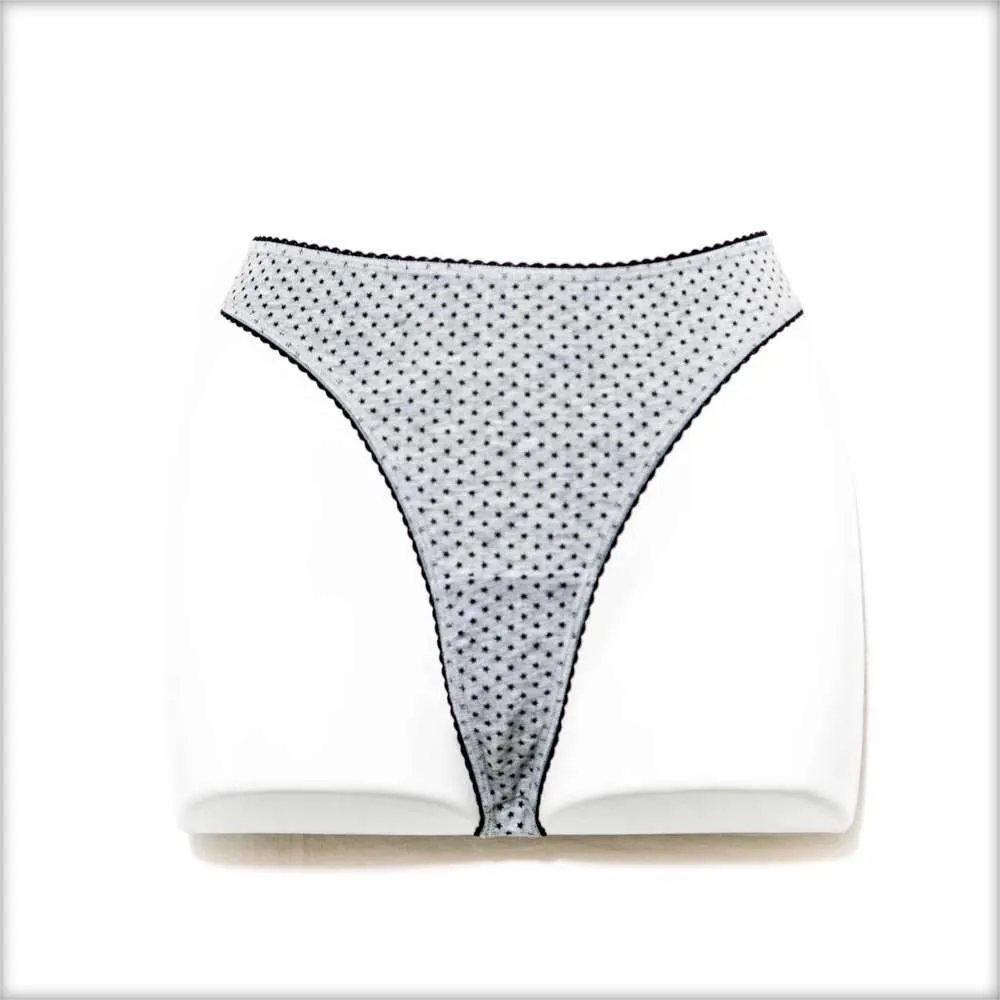 Pack of 2 Classic High Mini Panty – Cotton Jersey Panty – Mix Designs