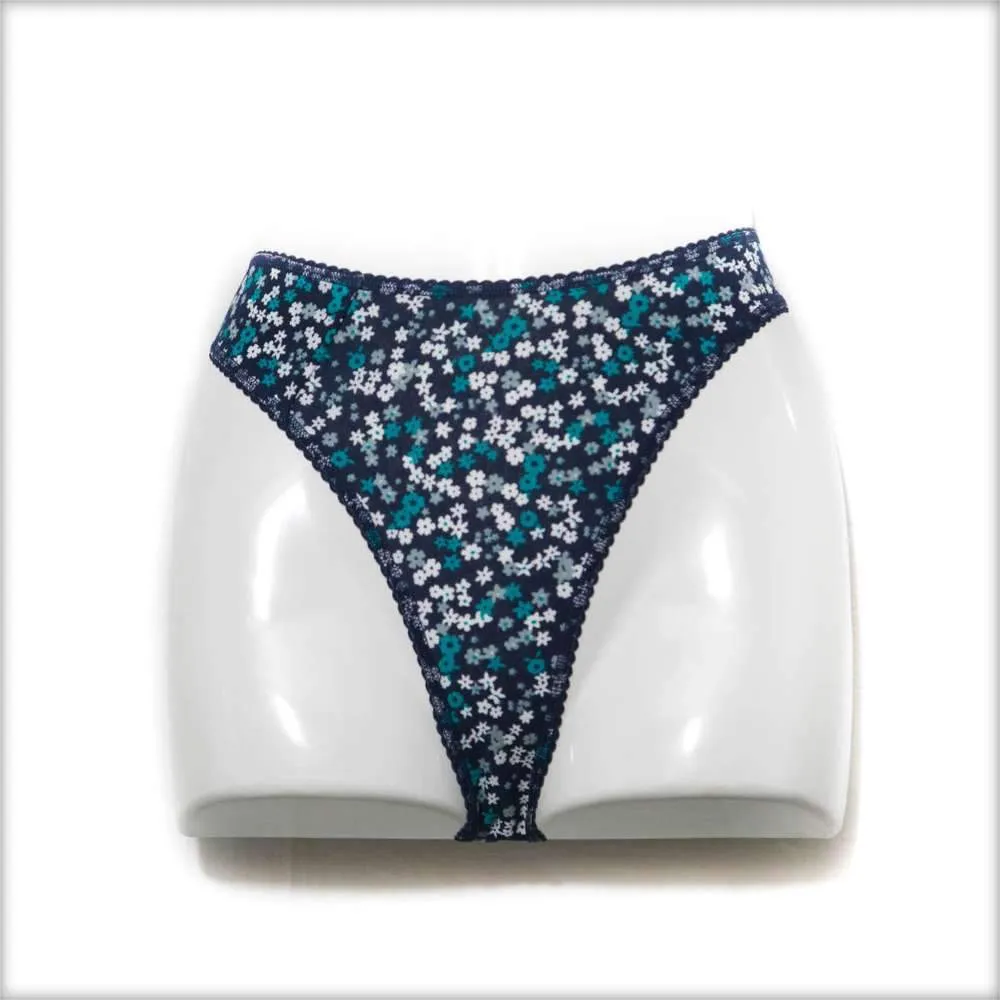 Pack of 2 Classic High Mini Panty – Cotton Jersey Panty – Mix Designs