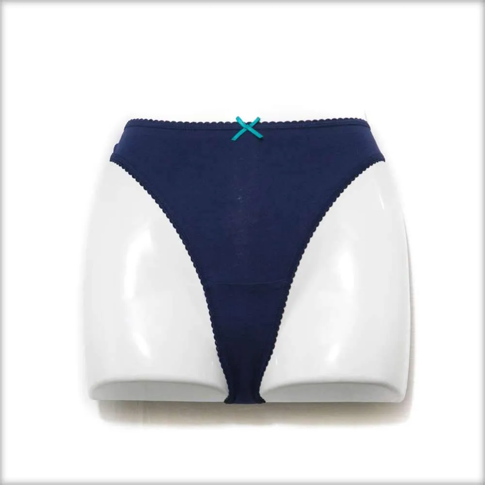 Pack of 2 Classic High Mini Panty – Cotton Jersey Panty – Mix Designs