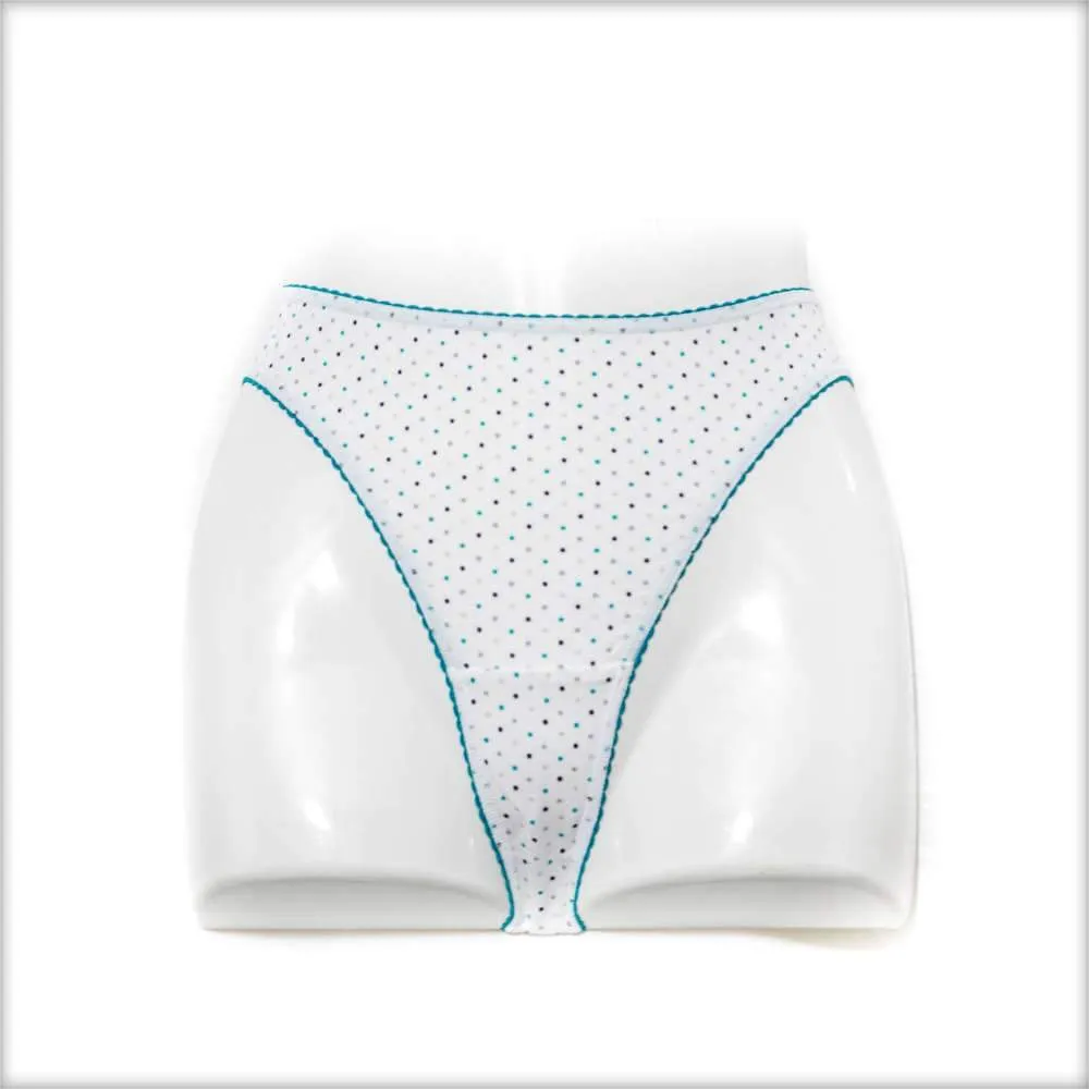 Pack of 2 Classic High Mini Panty – Cotton Jersey Panty – Mix Designs